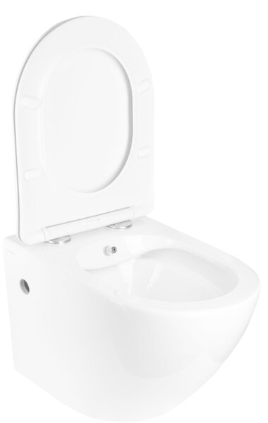 Hydroland Závesná WC misa s funkciou bidetu a SoftClose sedadlom Karat, biela