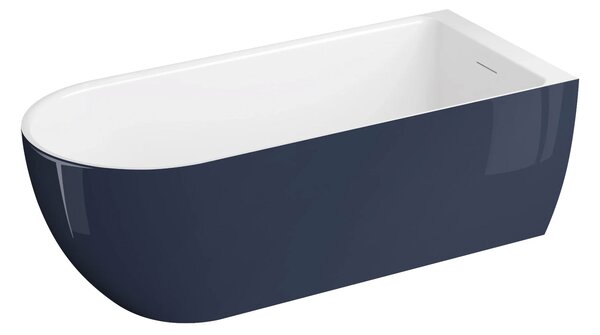 Polimat Akrylátová voľne stojaca vaňa k stene Murena 170x75 POLIMAT-Rozmery: 170x75, POLIMAT-Farba vane: Biela / biela lesk