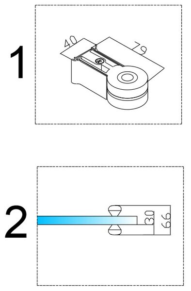 BPS-koupelny Štvorcový sprchovací kút ZES KZ1290B 90x90 chróm/transparent - bez vaničky