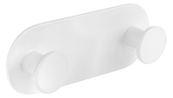 Laveo Kúpeľňový háčik Miri - ALM_612S, biela mat