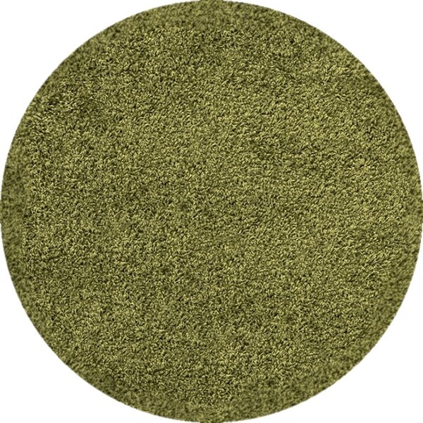 Ayyildiz koberce Kusový koberec Dream Shaggy 4000 Green kruh - 120x120 (priemer) kruh cm