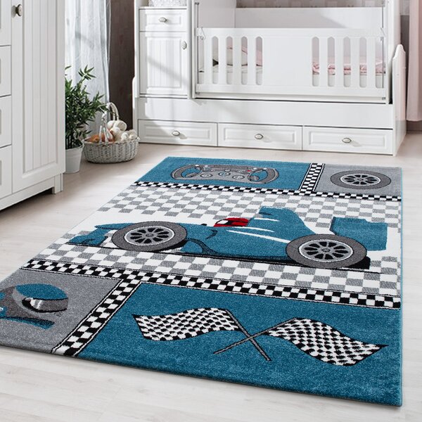 Ayyildiz , Kusový koberec Kids 460 blue, 80x150, modrá, detská izba