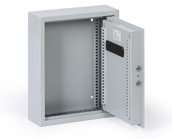 Skriňka na kľúče s elektronickým zámkom, 450 x 360 x 118 mm