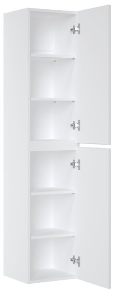 Comad Doplnková kúpeľňová skrinka vysoká Iconic White 35 biela