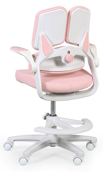 Detská ergonomická stolička NEMO, ruzová