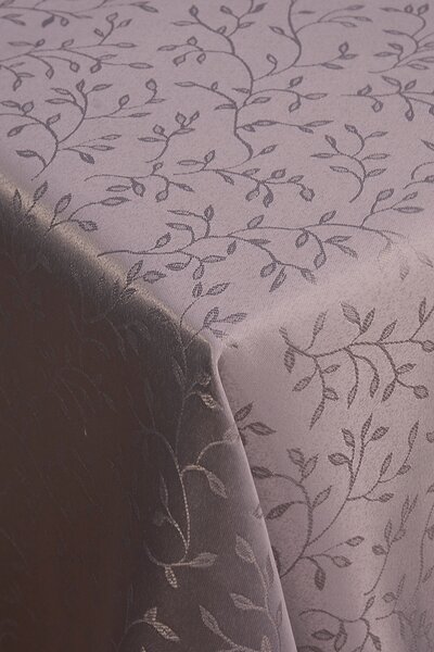 KONSIMO Sivý obrus FRIDO so vzorom, 140 x 220 cm