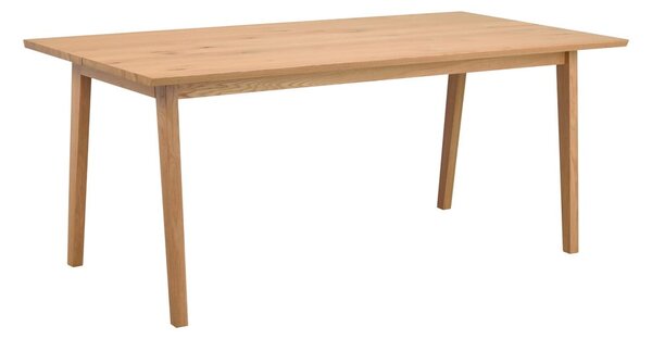 Drevený jedálenský stôl v dubovom dekore Rowico Melfort, 180 x 90 cm