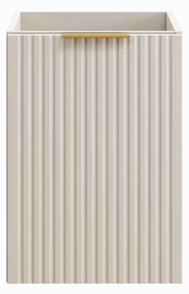 Comad Doplnková kúpeľňová skrinka nízka s košom Adel Cashmere 40 kašmír
