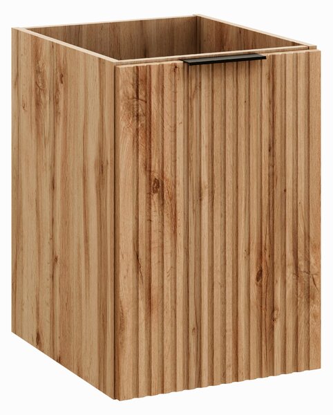 Comad Doplnková kúpeľňová skrinka nízka s košom Adel Oak 40 dub wotan