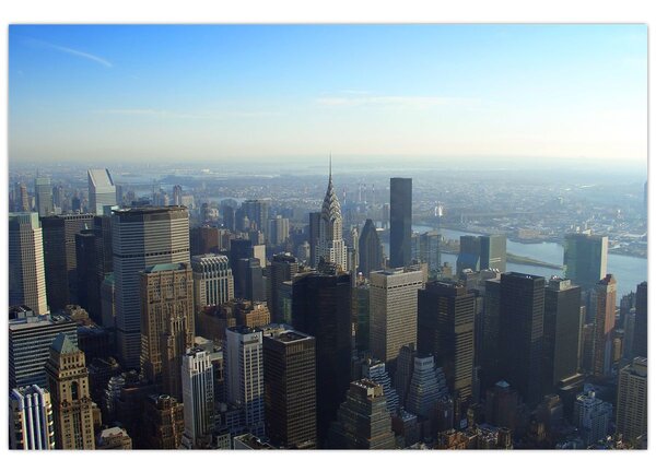 Obraz - Manhatten vo dne (90x60 cm)
