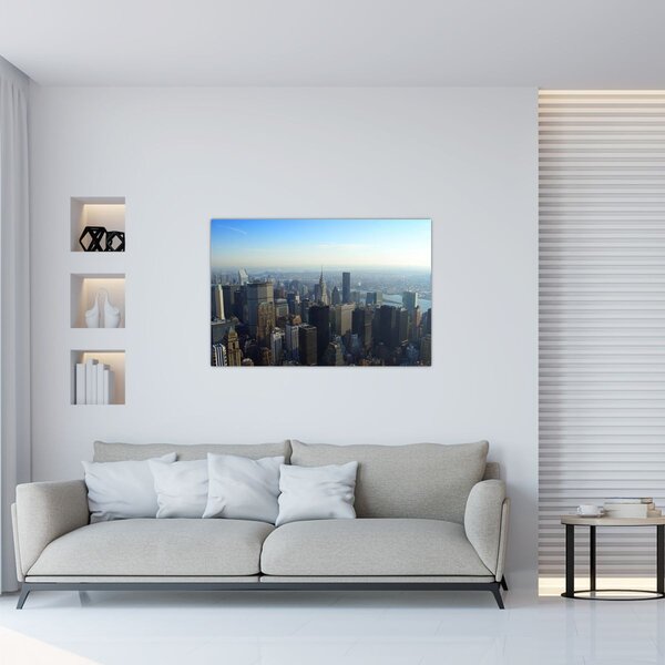 Obraz - Manhatten vo dne (90x60 cm)