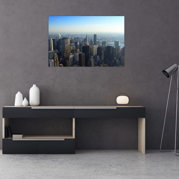 Obraz - Manhatten vo dne (90x60 cm)