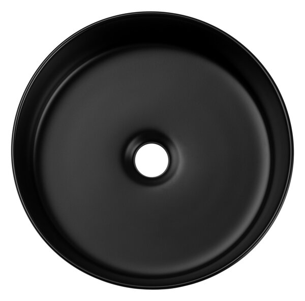 Comad Keramické umývadlo na dosku BEYOND 2 BLACK, čierny mat