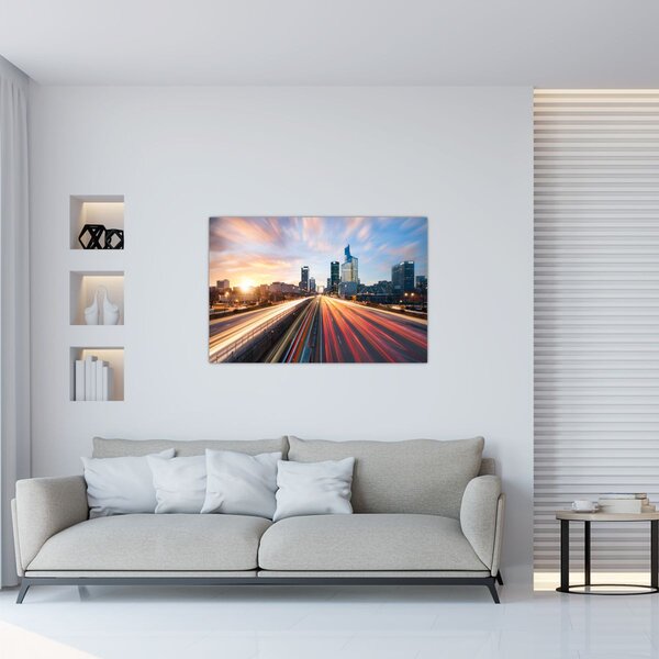 Obraz - Cesta veľkomesta (90x60 cm)