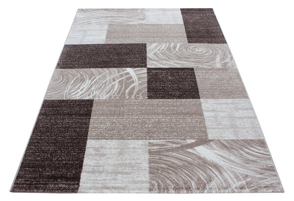 Ayyildiz , Kusový koberec Parma 9220 brown, 80x300, hnedá, chodba / predsieň