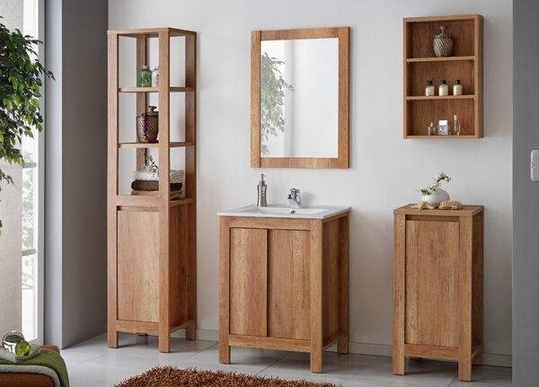 Comad Kúpeľňová skrinka závesná horná Clasicc Oak 40 dub antic