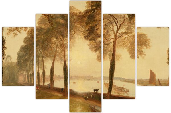 Obraz - Joseph Mallord William Turner, Mortlake Terrace, reprodukcia (150x105 cm)