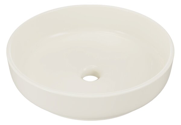 Comad Keramické umývadlo na dosku RIVER 1 IVORY MATT UN 40, béžová