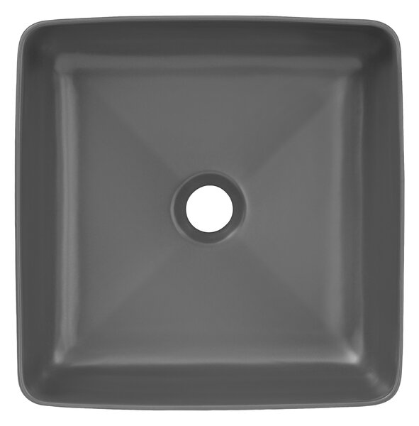 Comad Keramické umývadlo na dosku UM-6276 SLIM 40, sivá