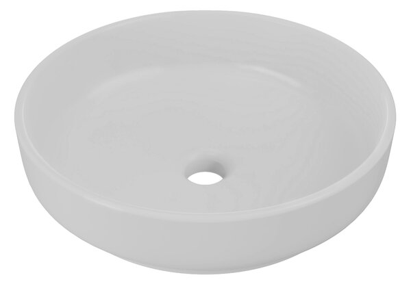 Comad Keramické umývadlo na dosku RIVER 1 CONCRETE GREY MATT UN 40, sivá