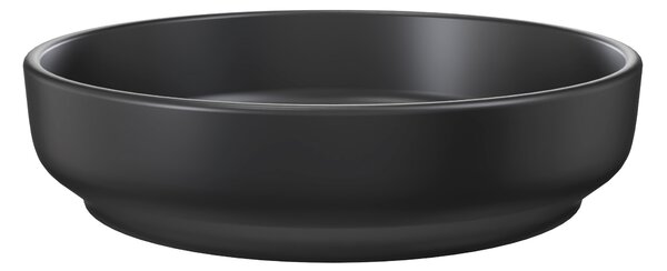Comad Keramické umývadlo na dosku RIVER 1 BLACK MATT UN 40, čierna mat