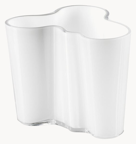 Ručne fúkaná váza Alvar Aalto, V 16 cm