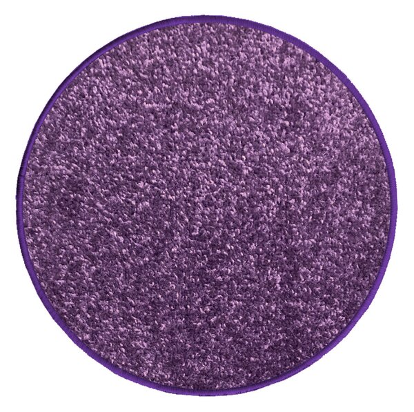 Vopi koberce Eton 45 fialový koberec guľatý - 67x67 (priemer) kruh cm
