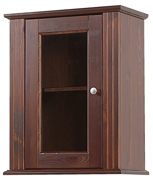 Comad Kúpeľňová skrinka závesná horná Retro 40 hnedá