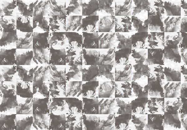 Fototapeta - Atramentová mozaika (147x102 cm)