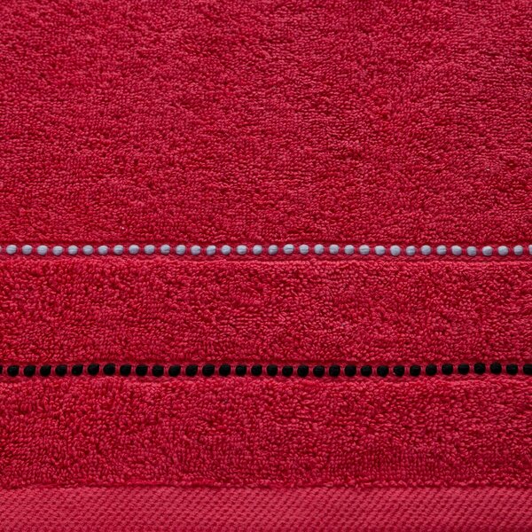FROTÉ UTERÁK SUZI 70X140 CM ČERVENÁ