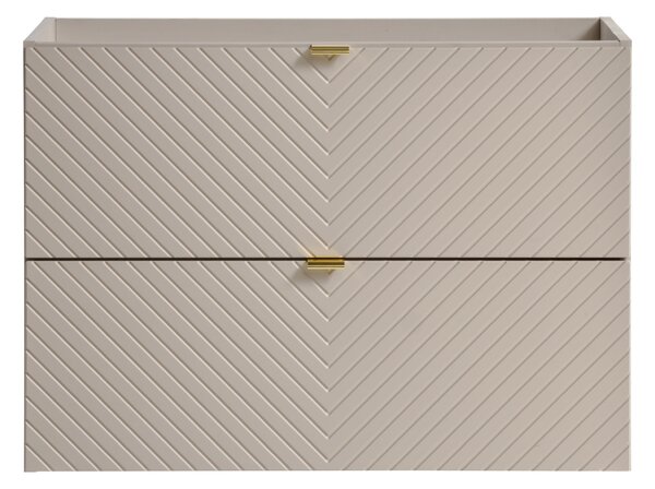 Comad Kúpeľňová skrinka pod umývadlo Viva Cashmere 80 kašmír