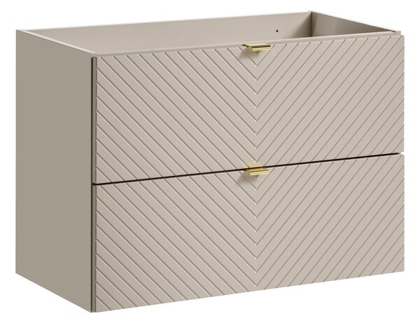 Comad Kúpeľňová skrinka pod umývadlo Viva Cashmere 80 kašmír