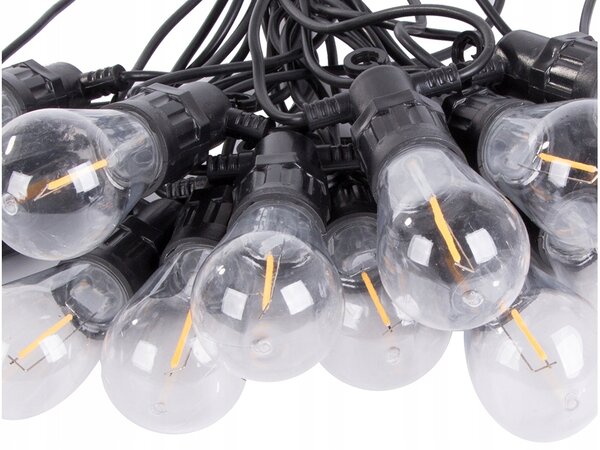 LED svetelná záhradná girlanda LUCENT, 20 m