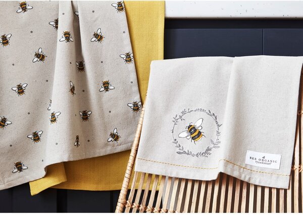Bavlnené utierky v súprave 3 ks 45x65 cm Bumble Bees – Cooksmart ®