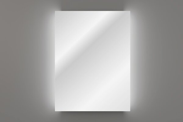 Comad Závesné zrkadlo s LED osvetlením Aura LED 60x80 cm