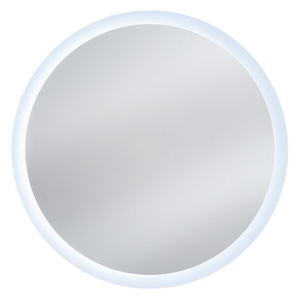 Comad Závesné zrkadlo s LED osvetlením Venus ⌀80 cm