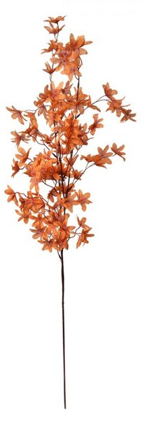 Dekorácia umelá kvetina s oranžovými kvetmi - 15*7*112 cm - Clayre & Eef