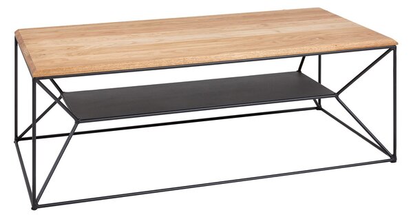 Dizajnový konferenčný stolík Haines 110 cm dub