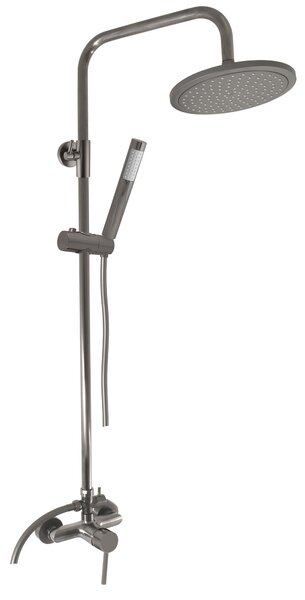 Slezák - RAV Sprchový komplet so zmiešavacou batériou SEINA - SE982.5/5-61MGK, Metal Grey brúsená