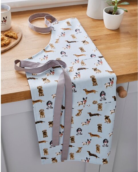 Bavlnená zástera Cooksmart ® Curious Dogs