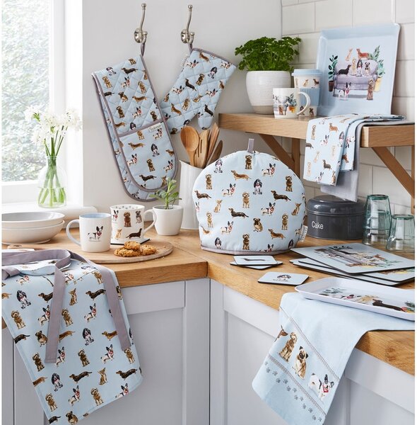 Bavlnené utierky v súprave 3 ks 45x65 cm Curious Dogs – Cooksmart ®