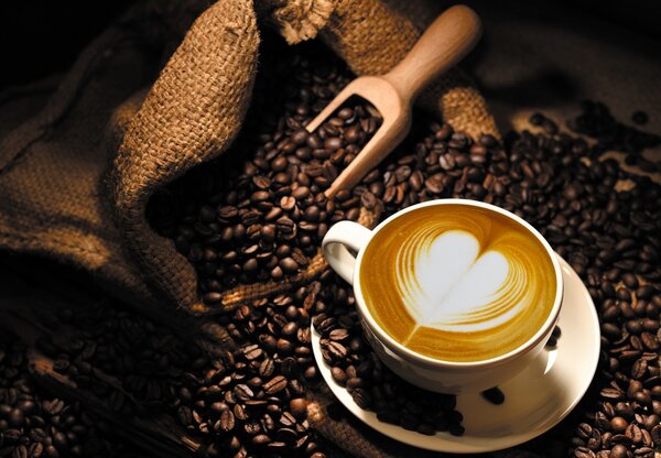 Fototapeta - Cappuccino (147x102 cm)
