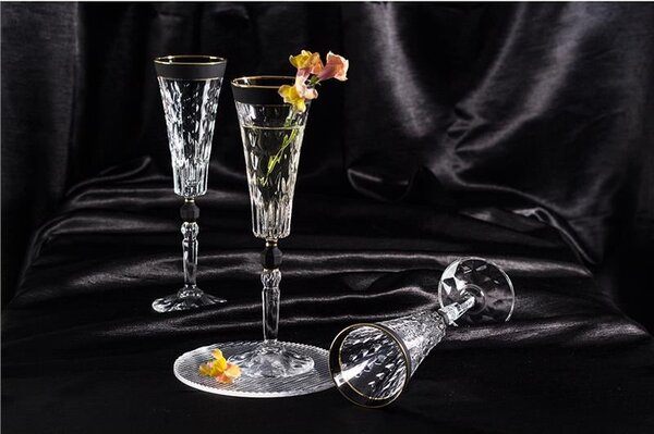 BOHEMIA PRESTIGE CONTE MODERN POHÁR NA ŠAMPANSKÉ 170ML SADA 6 KS