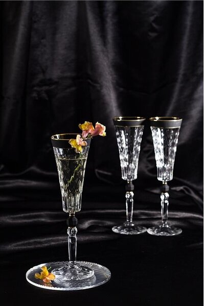 BOHEMIA PRESTIGE CONTE MODERN POHÁR NA ŠAMPANSKÉ 170ML SADA 6 KS