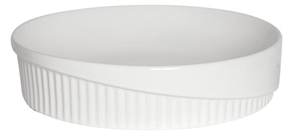 Novoterm Keramické umývadlo na dosku NV-KR-9037 (ø 42,5 cm) biele