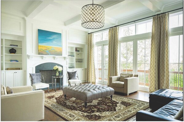 Diamond Carpets India , Ručne viazaný kusový koberec Diamond DC-SIRAPI Brown / ivory, 120x170, hnedá, chodba / predsieň