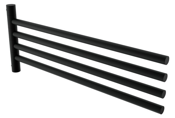 Nimco Držiak na uteráky otočný, 42 cm BORMO čierna - BRC 11096-4-90