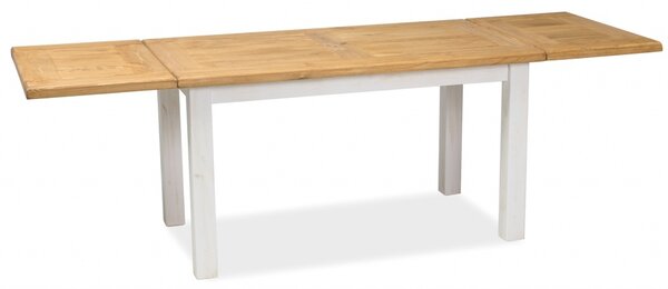 Rozkladací jedálenský stôl Poprad II - medovo hnedá / borovica patina