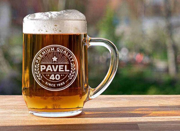 Pieskovaný polliter na pivo Premium quality