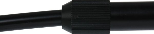 Stojacia lampa Sparkled Light, čierna/prírodný bambus, 240 cm, Čierna, Obývacia izba / jedáleň, kov, Oblúková stojaca lampa